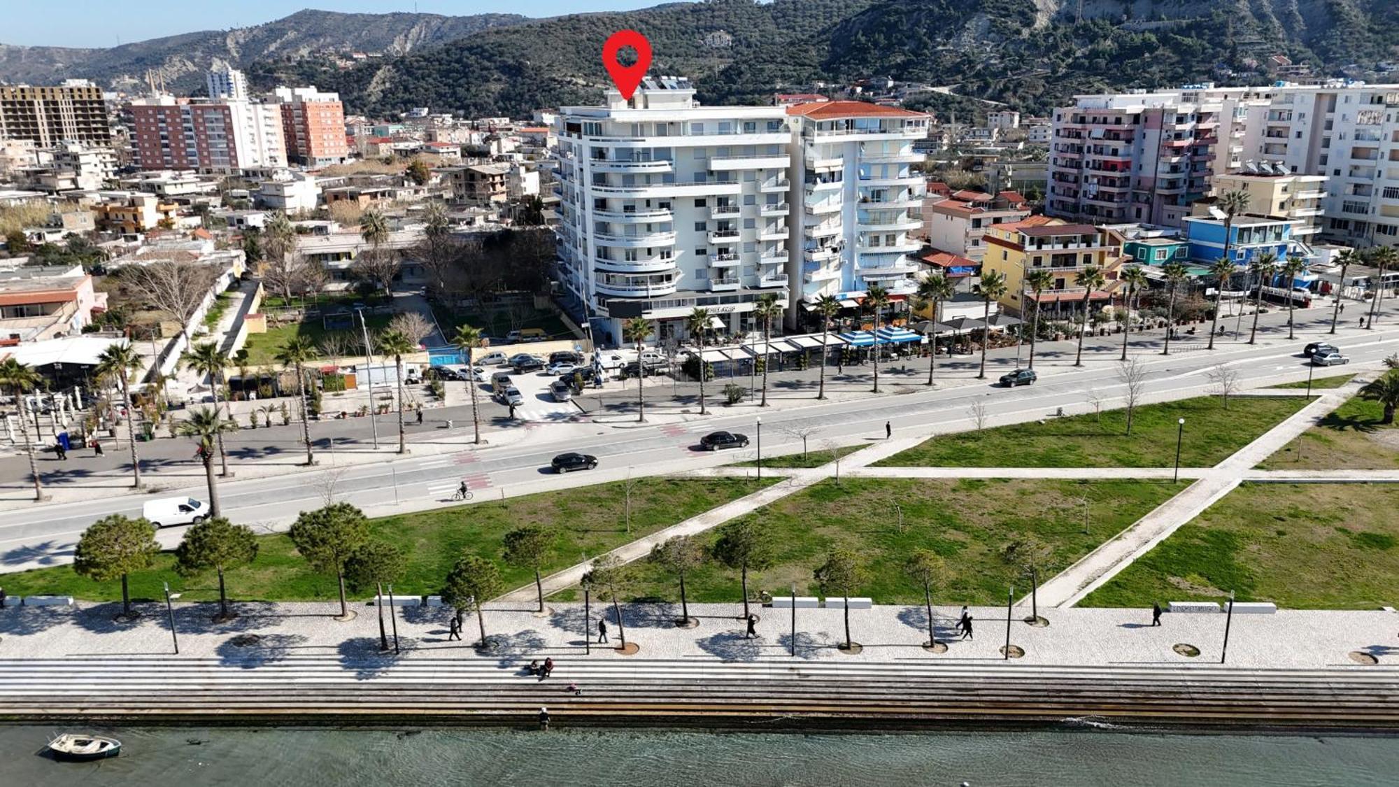 Seascape Apartments Влёра Экстерьер фото