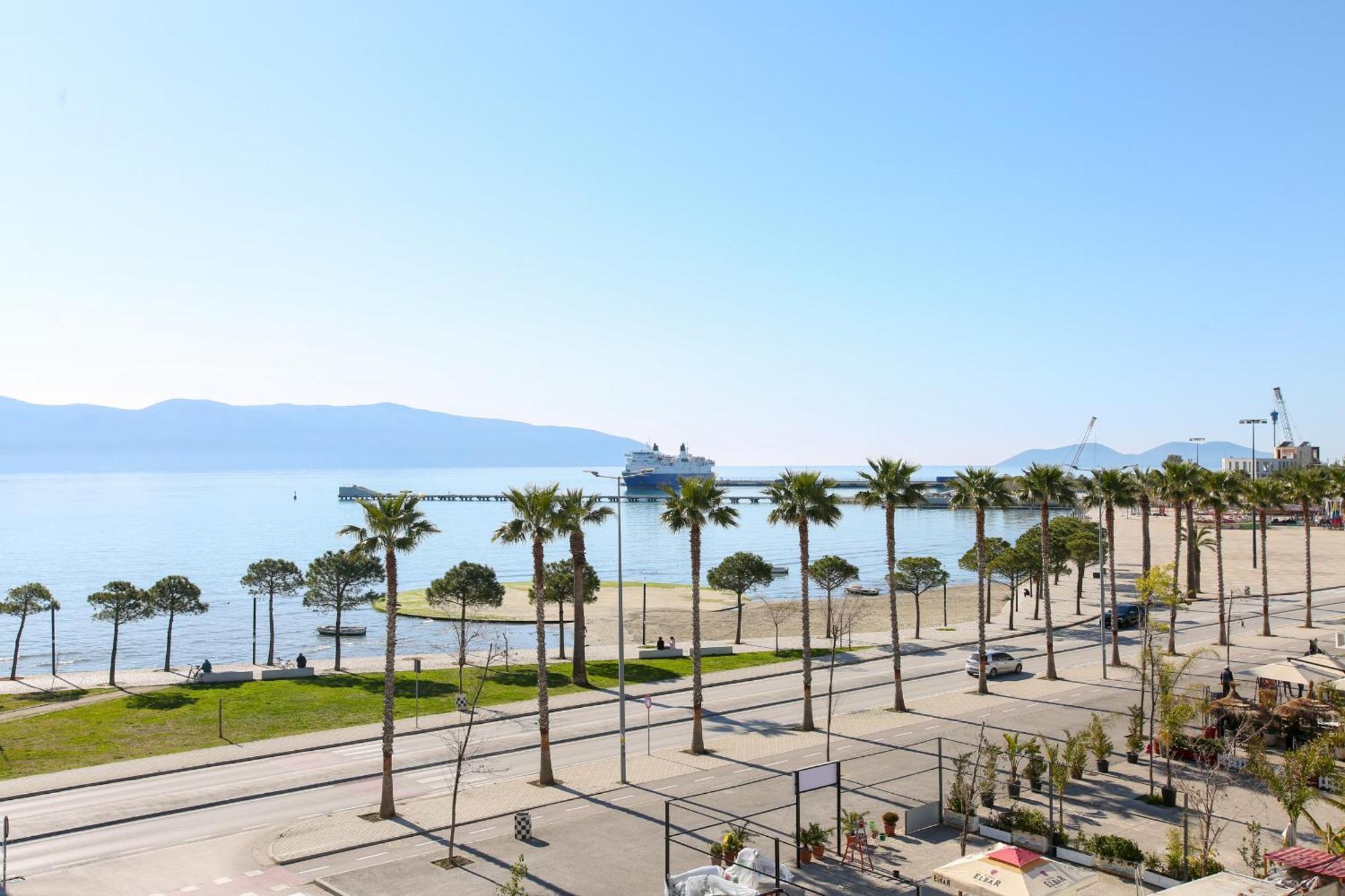 Seascape Apartments Влёра Экстерьер фото