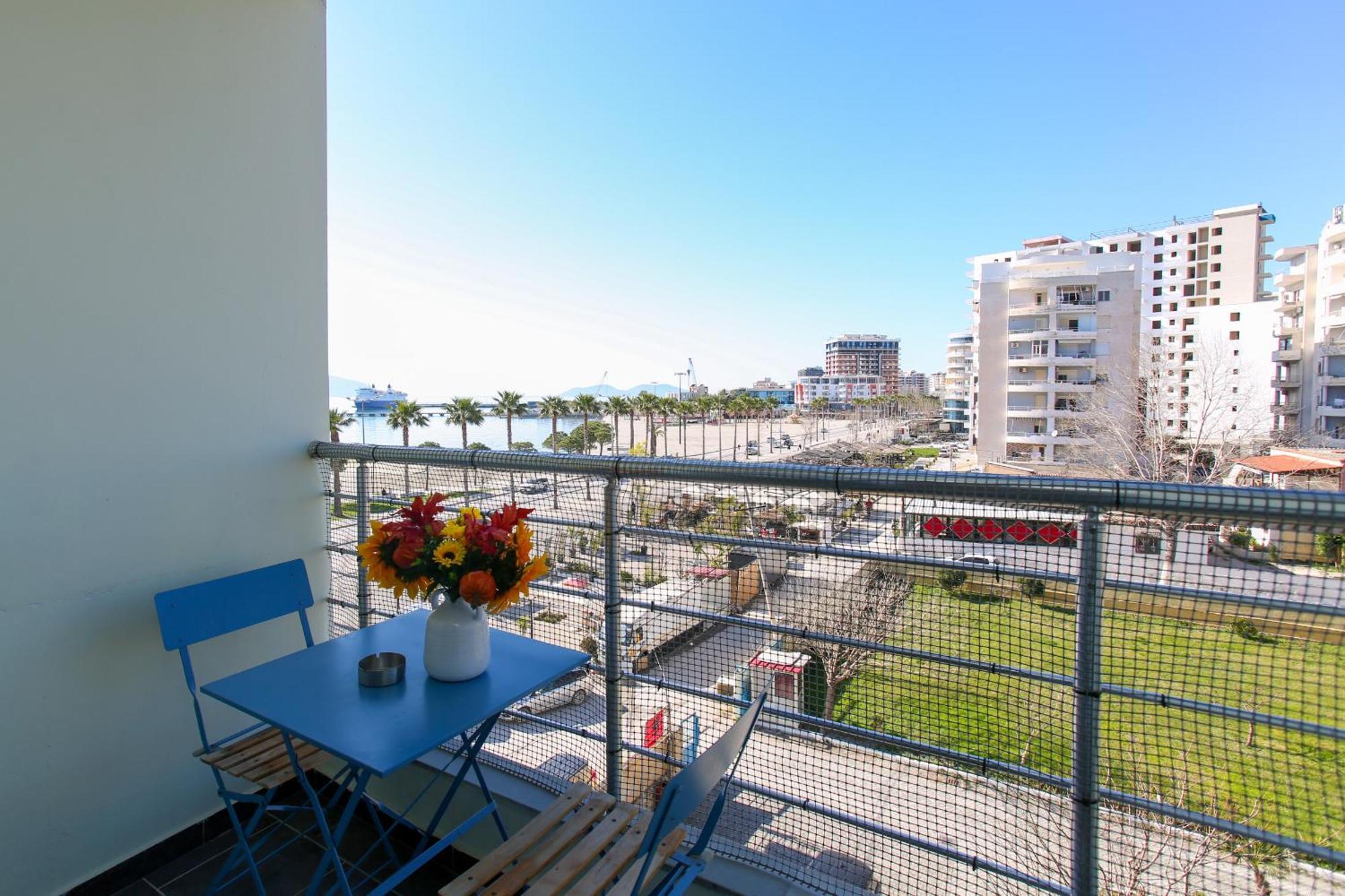 Seascape Apartments Влёра Экстерьер фото