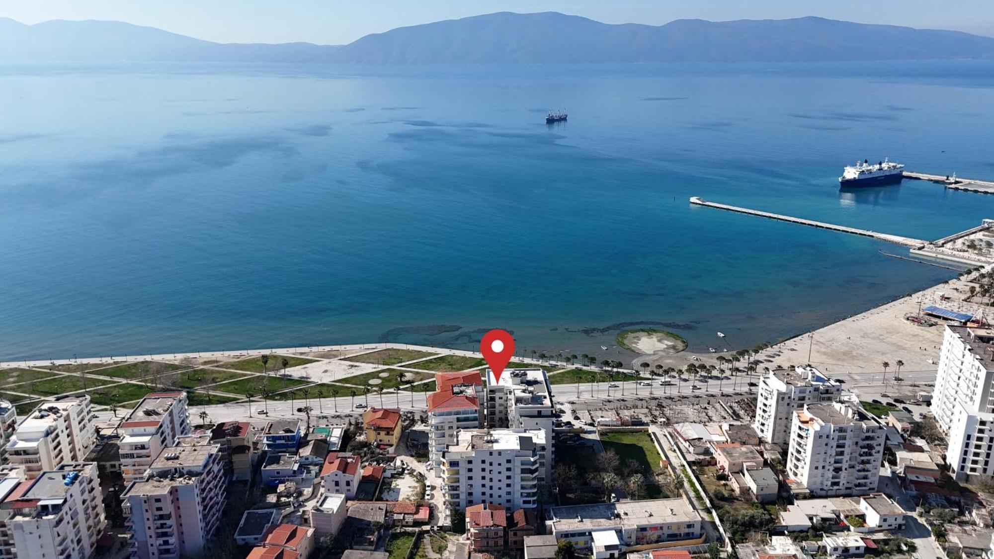 Seascape Apartments Влёра Экстерьер фото