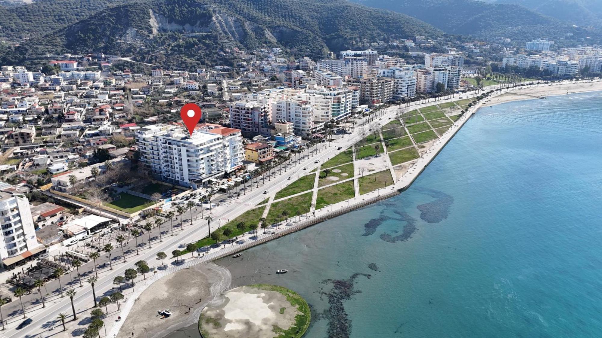 Seascape Apartments Влёра Экстерьер фото